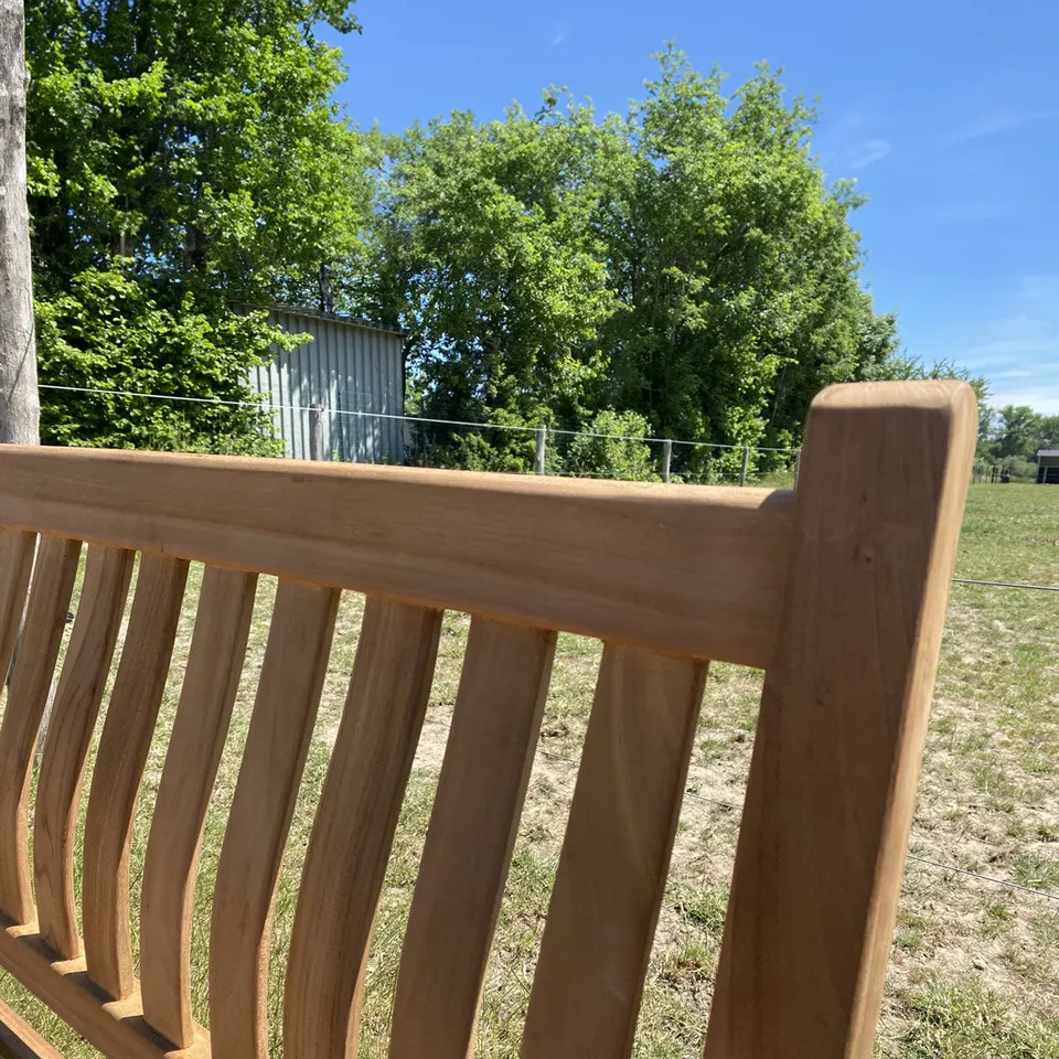 Reconnaître un bon banc en teck